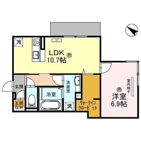 長田駅 徒歩13分 1階の物件間取画像